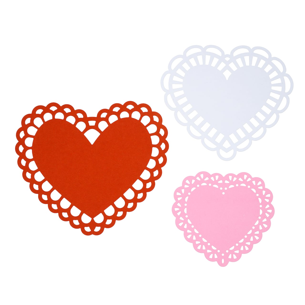 Valentine's Day Doily Heart Die Cuts by Recollections™